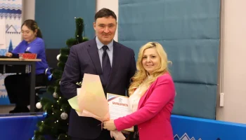 Встреча многодетных мам, активистов общества многодетных семей Ковчег с мэром Русланом Николаевичем Болотовым 0