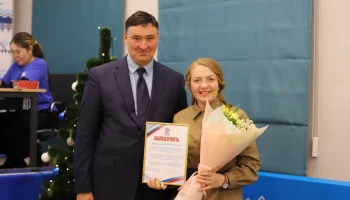 Встреча многодетных мам, активистов общества многодетных семей Ковчег с мэром Русланом Николаевичем Болотовым 1