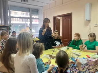 Виктория Толкачёва мастер по плетению эко-лозы