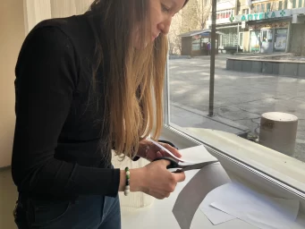 вырезаем основу для журавлей