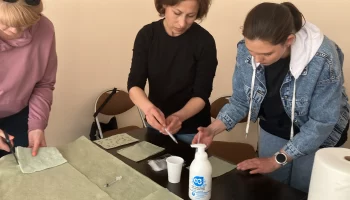 Сухой душ на СВО 9